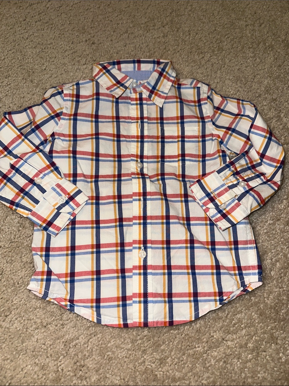 Janie and Jack Button Down